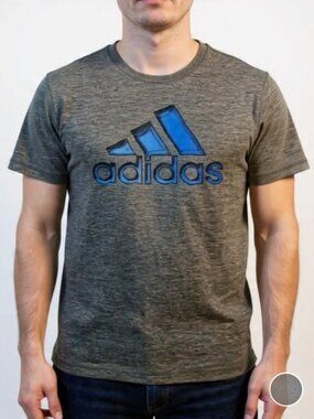 Minimalist Style: Adidas Small Grey Tee - Effortless Comfort for Everyday Chic